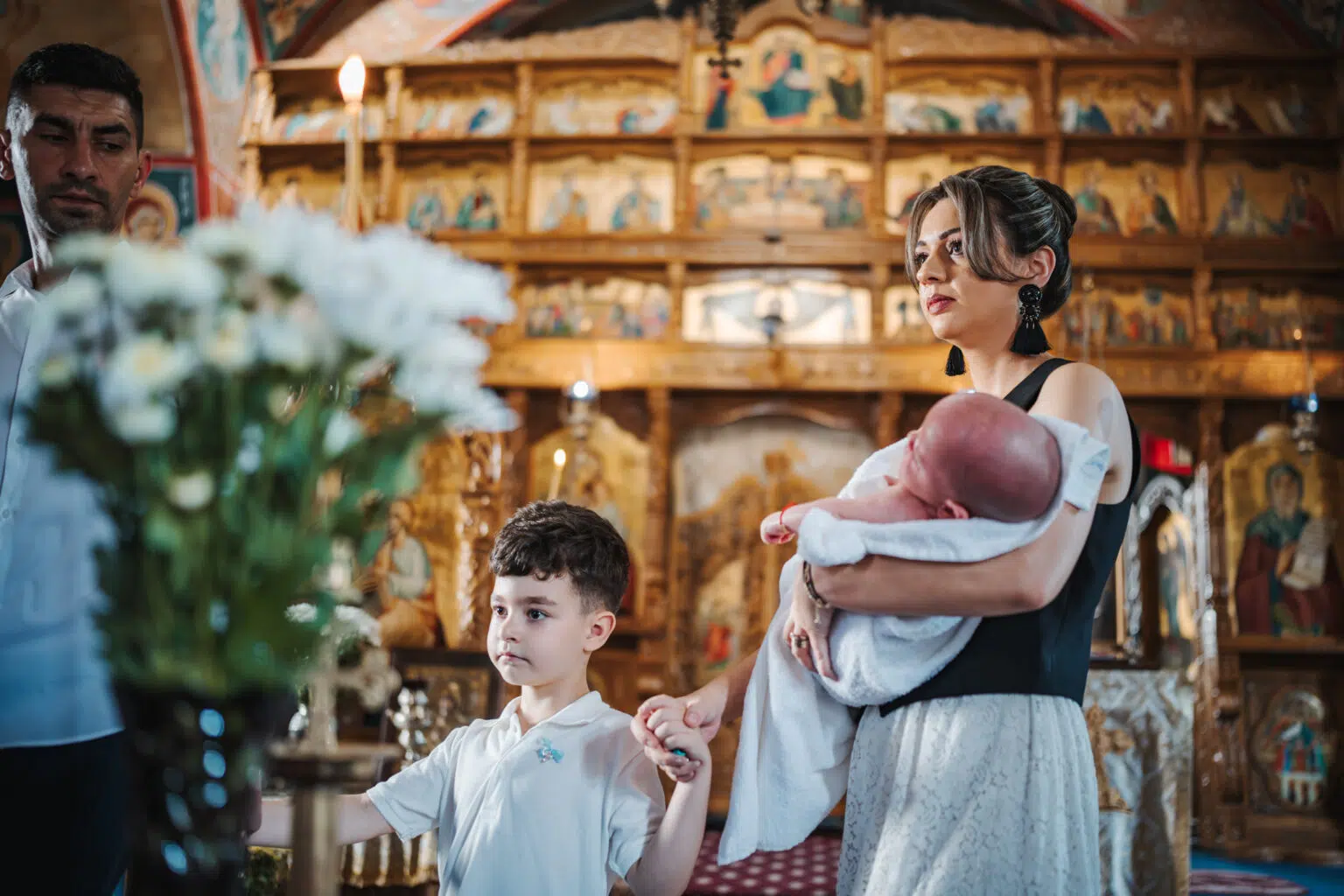 Stefan – Emoțiile de la botez, fotografia 17